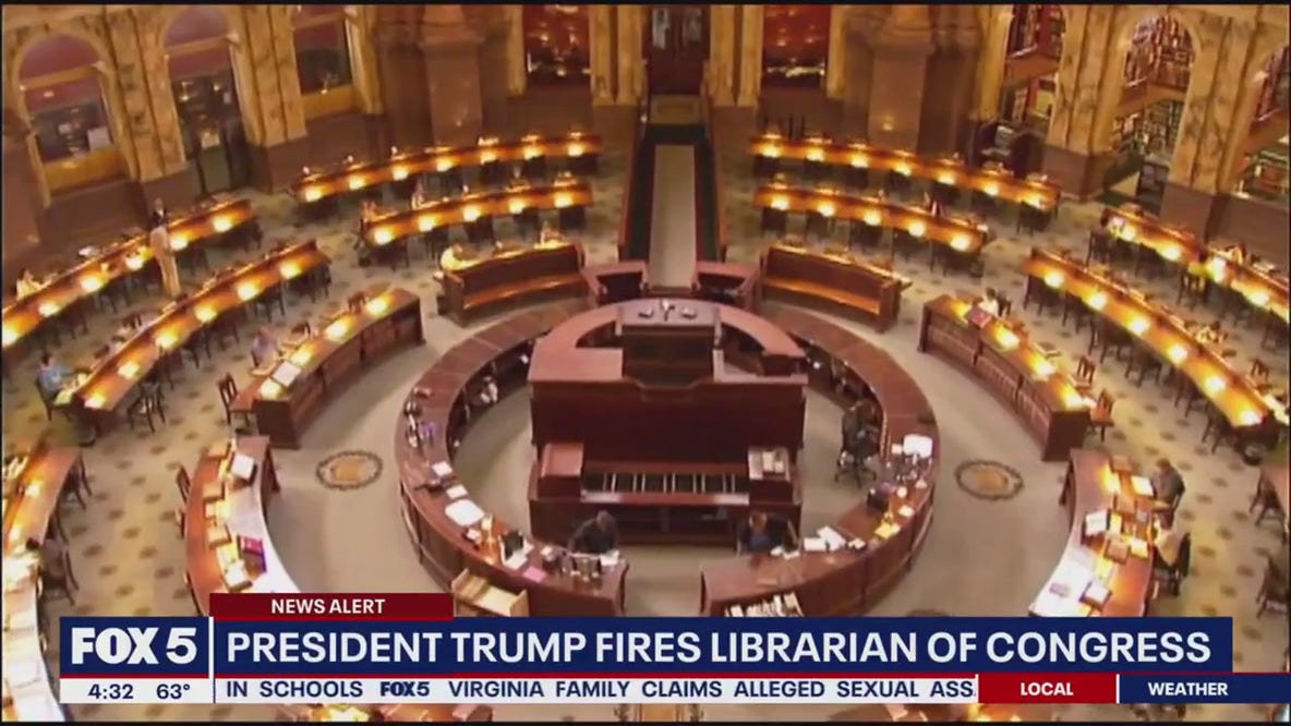 Librarian of Congress fired by President Trump